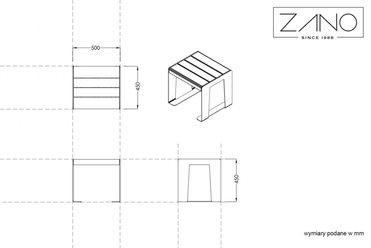 Dimensiones de asiento Reliq